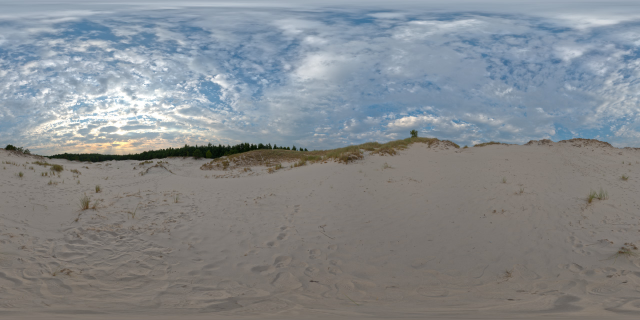 Baltic dune before sunset  - HDRIs - Nature