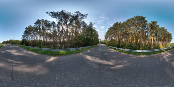 highway entrance hdri map