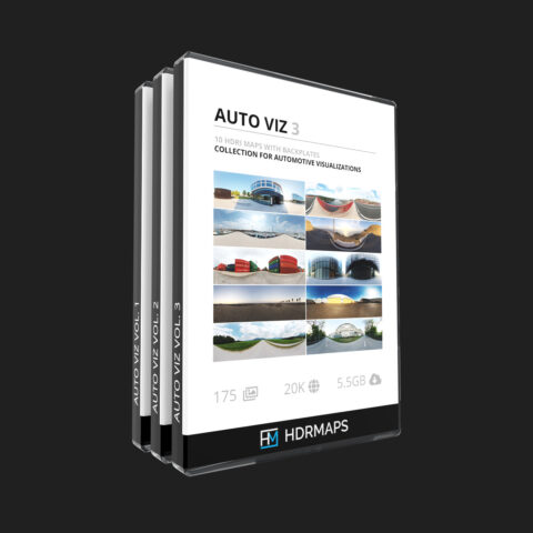 auto viz hdri pack 30 hdri maps and backplates