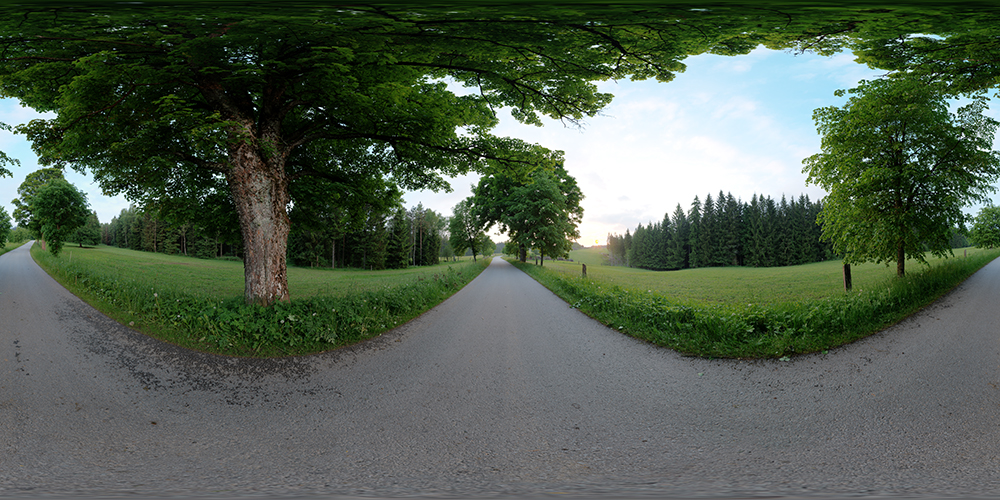 Country road in Austria  - HDRIs - Roads