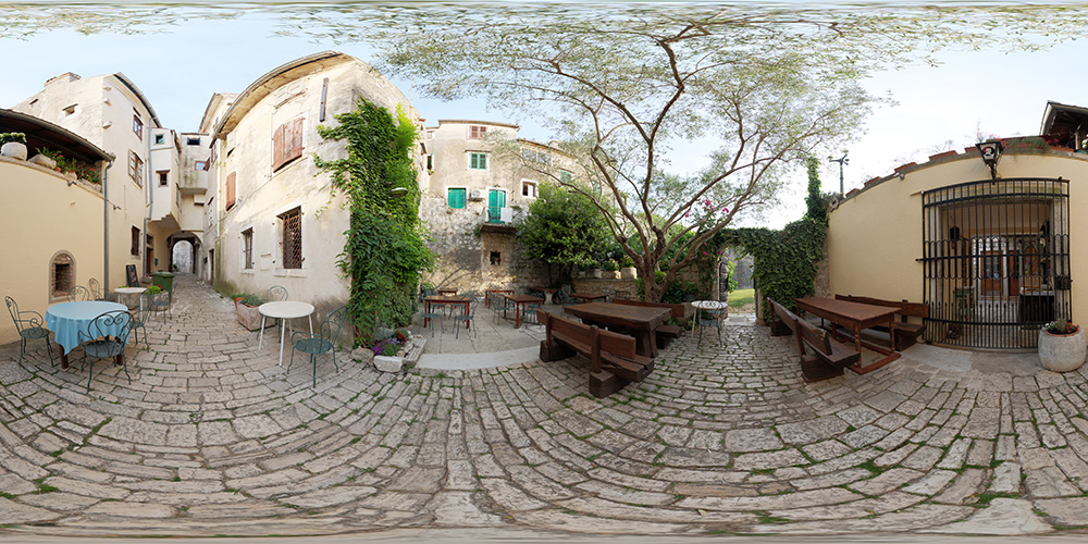 Mediterranean patio  - HDRI Maps - Urban