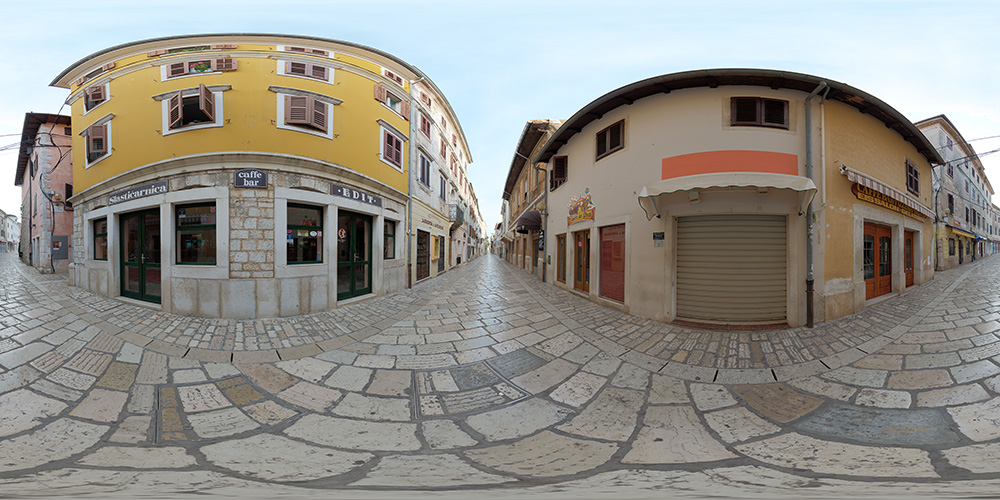 Decumanus street in Parenzo  - HDRIs - Roads