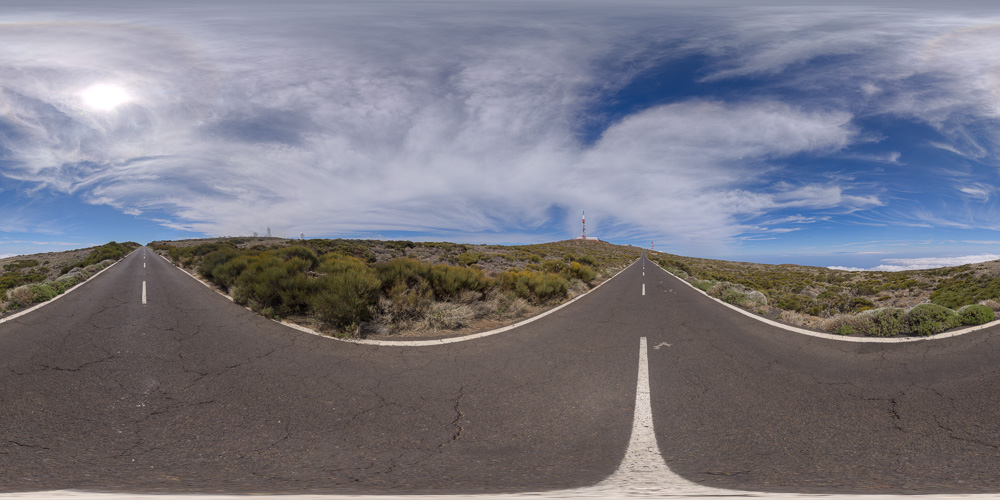 Road above the clouds  - HDRIs - Roads