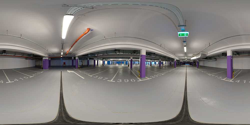 Underground Garage  - HDRIs - Interior