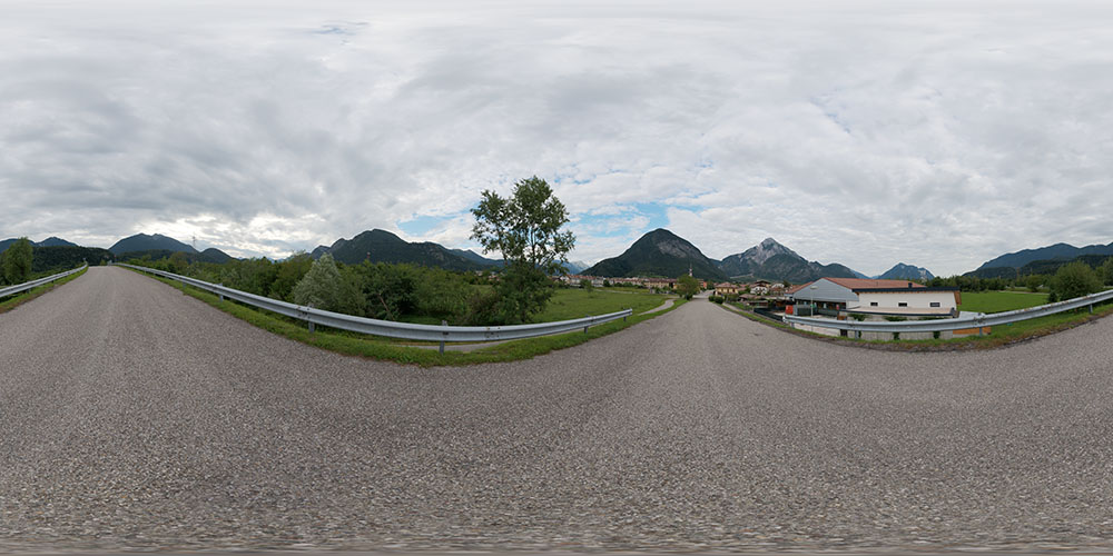 Road in Tolmezzo  - HDRIs - Roads