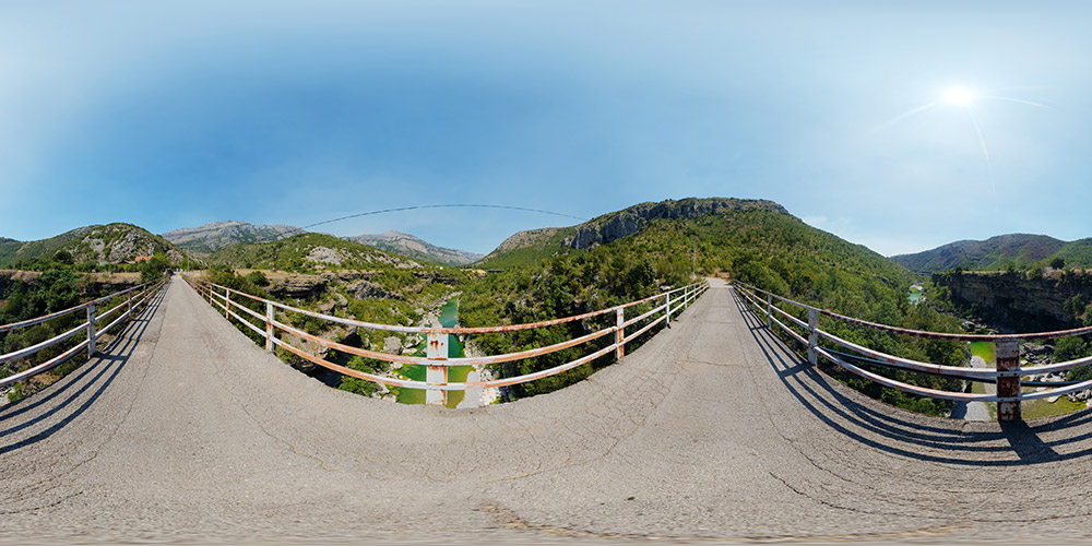Bridge in Montenegro  - HDRIs - Roads