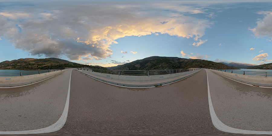 Río Guadalfeo Dam  - HDRIs - Roads