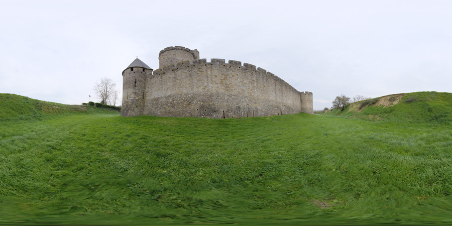 The moat surrounding castle  - HDRIs - Urban