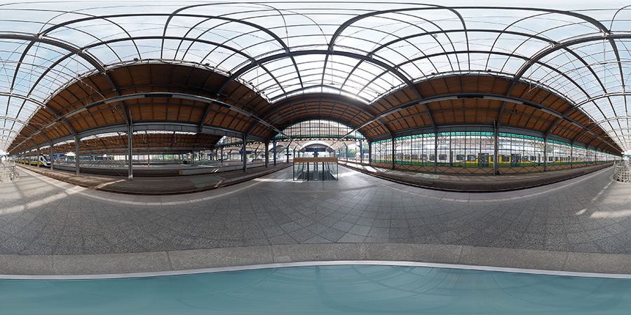 Railway station  - HDRIs - Roofed - Urban