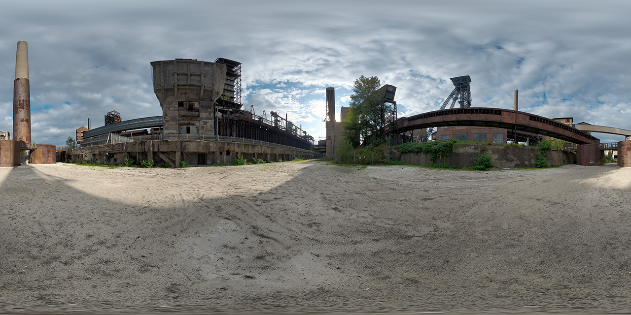 Sandy industrial area  - HDRIs - Urban