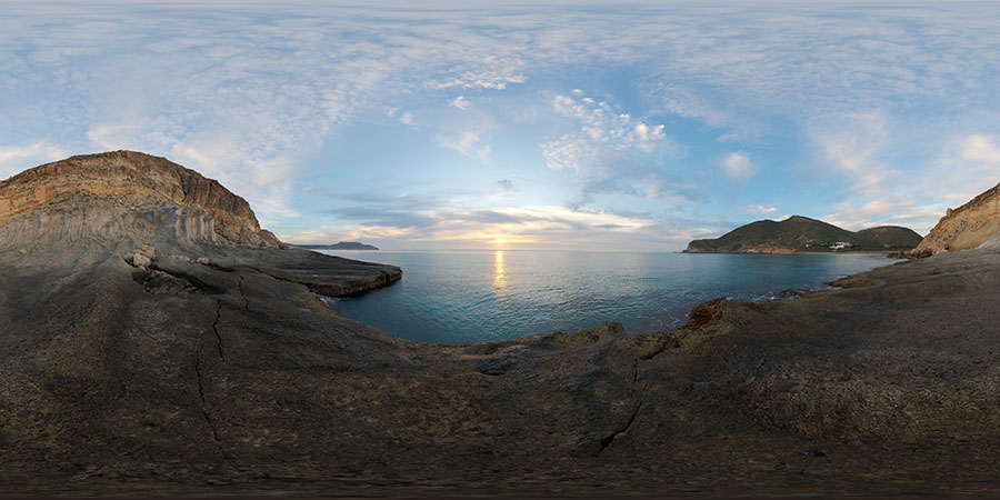 Del Plomo beach sunrise  - HDRIs - Nature