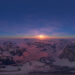 free aerial hdri map sunset