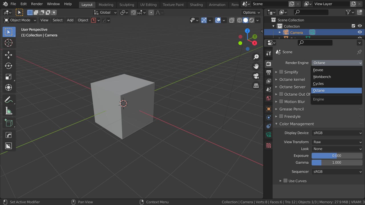 How to set-up OctaneRender™ Prime Free for Blender - tutorial