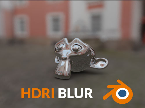 Add blur to hdri in Blender