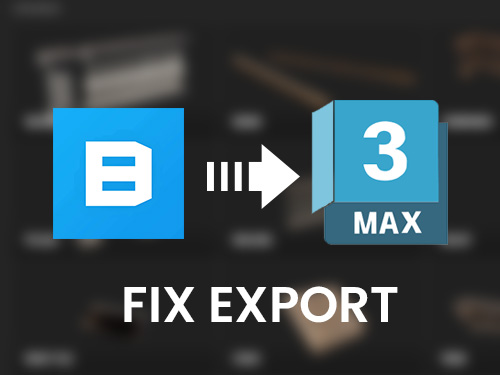 Fix Quixel Bridge export to 3ds Max 2024