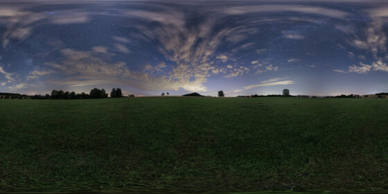 spherical panorama hdri free night sky