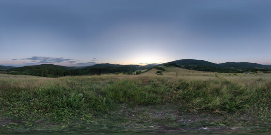 Clear Sky Free hdri sky map sunset