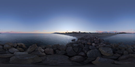 dusk free beach hdri