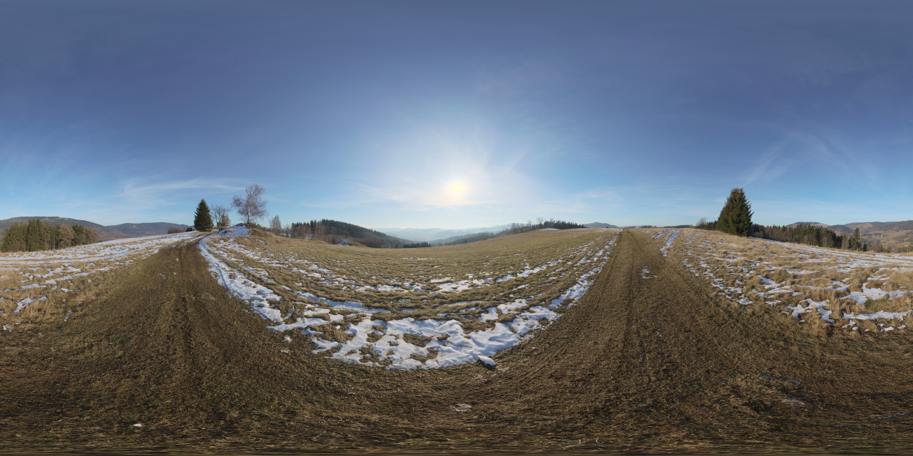 Grundberg at wintertime  - HDRIs - Skies
