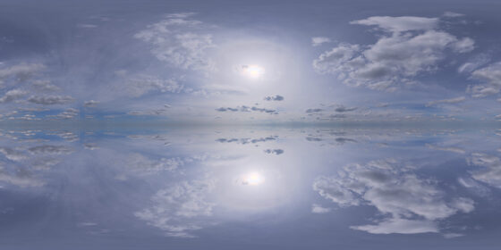 Pure clear sky dome cleared