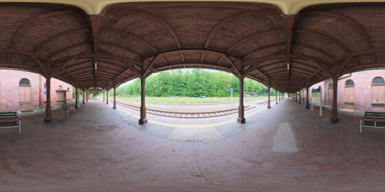 Railway station hdri map