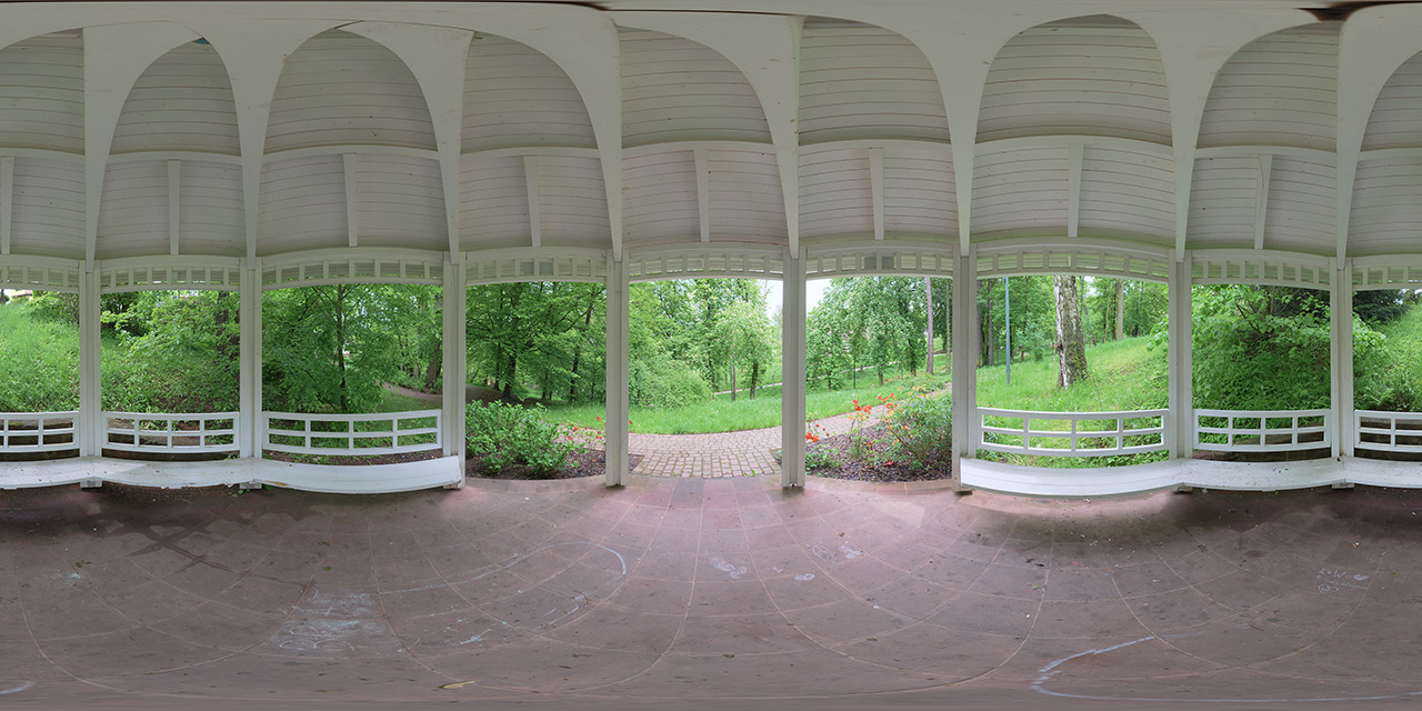 Neurode Park Gazebo  - Free HDRI Maps - Freebies