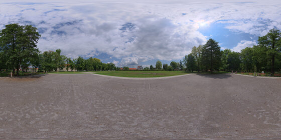 Bowling Court by Park hdri map