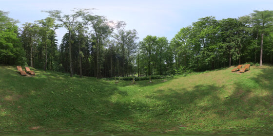 park in jedlina-zdrój poland free hdri map