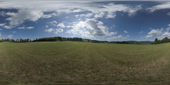 Meadow sunny hdri sky map perfect for vRay 3ds max