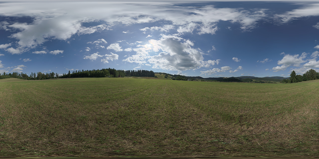 Sunny Meadow - Neuroder Berge  - HDRIs - Nature - Skies