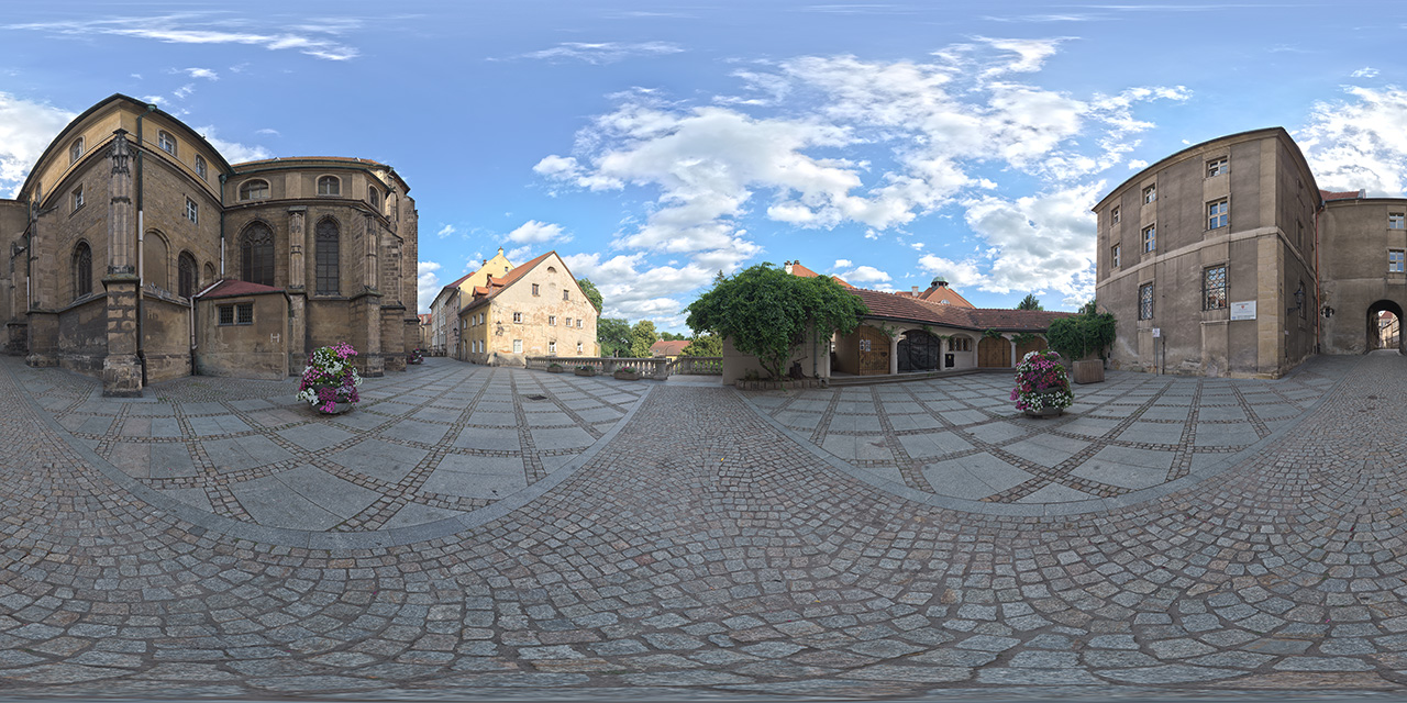 Church Courtyard in Klodzko  - HDRIs - Urban