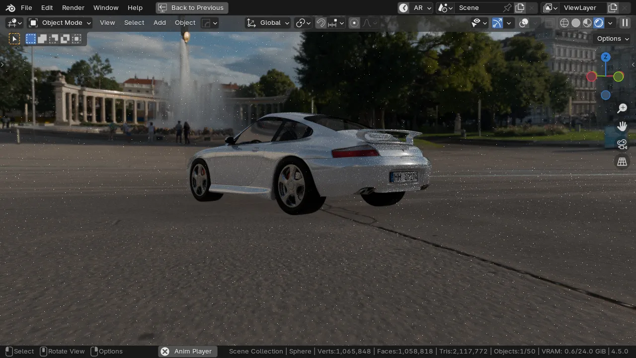hdri light is almost not present