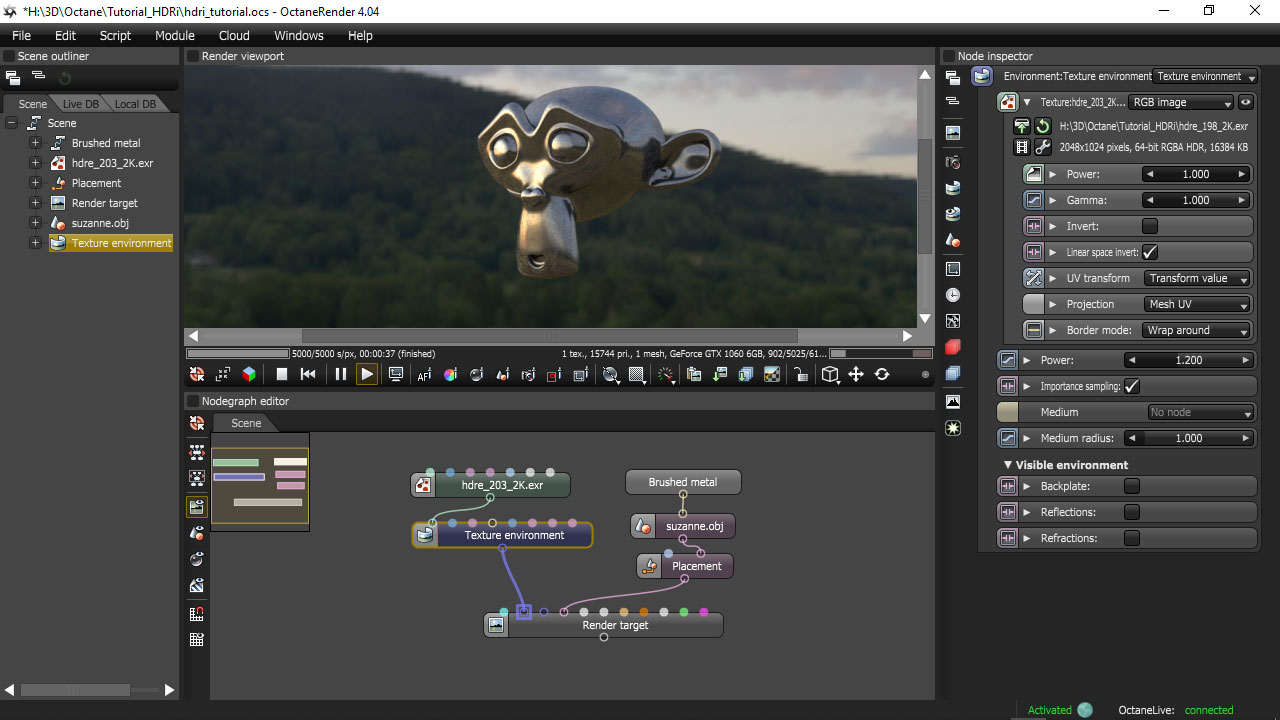 octane render modo